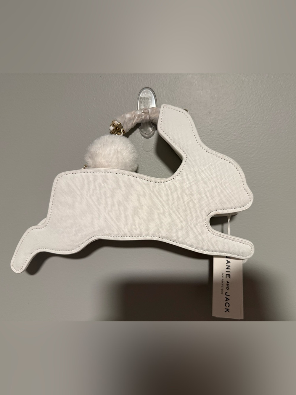 Janie and Jack Easter bunny purse